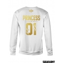 PRINCE & PRINCESS matching sweatshirts for couples ★ the Golden Royalty Collection ★