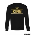 Crewneck sweatshirts KING and QUEEN