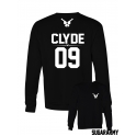 Bonnie and Clyde matching couple crewneck sweatshirts