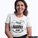 COOLEST NANNY EVER T-SHIRT