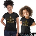 Raising a Princess & Raised by a Queen - Gold Letters