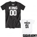 KING & PRINCESS family shirts