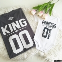 KING & PRINCESS family shirts