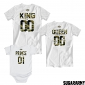 King, Queen and Prince Camouflage Print