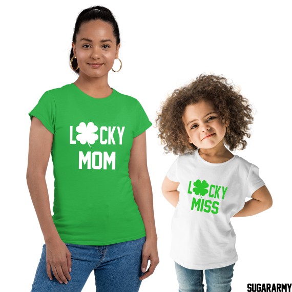 LUCKY MOM & LUCKY MISS - Mom Daughter Set
