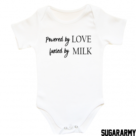 POWERED BY LOVE FUELED BY MILK 
