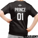 KING and PRINCE matching t-shirts