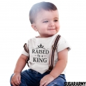 RAISING A PRINCE RAISED BY A KING Dad Son Tshirts
