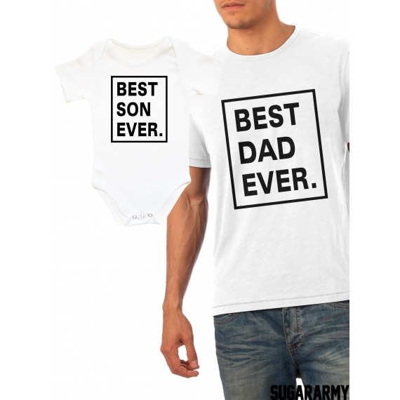  Father and Son oufit ★ Best DAD ever & Best SON ever ★