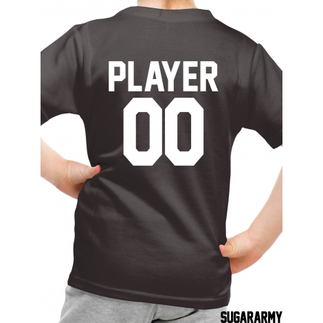 PLAYER 00 t-shirt with CUSTOM NUMBER