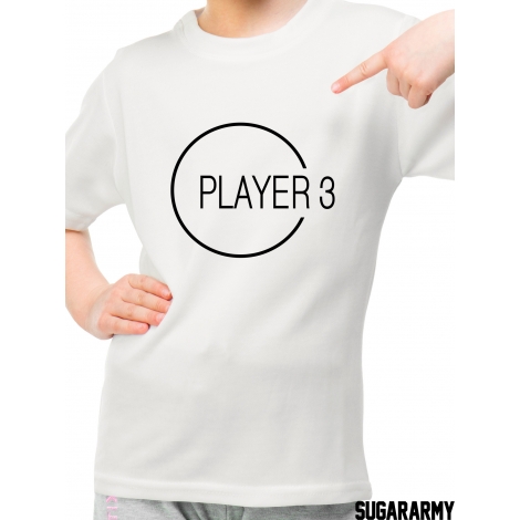 Player 3 kid t-shirt