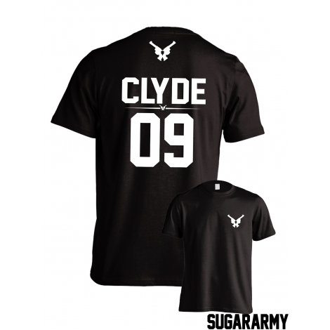 CLYDE t-shirt with custom number