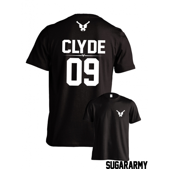 CLYDE t-shirt with custom number