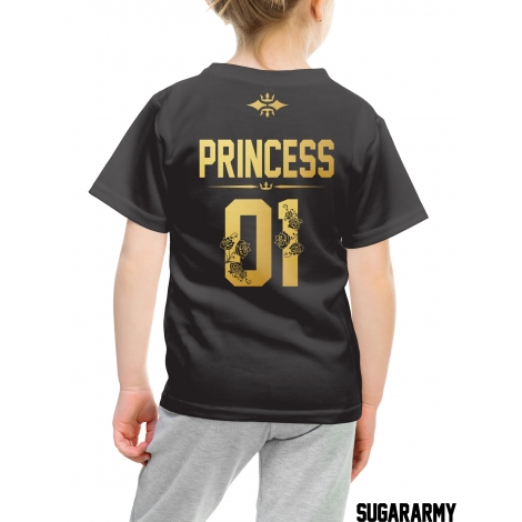 Princess 01 t-shirt with Golden letters