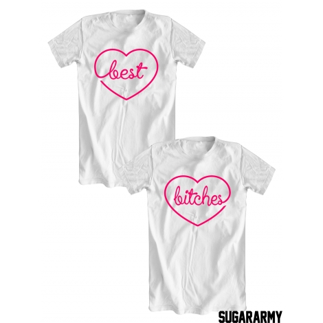 Best Bitches set of two t-shirts for friends