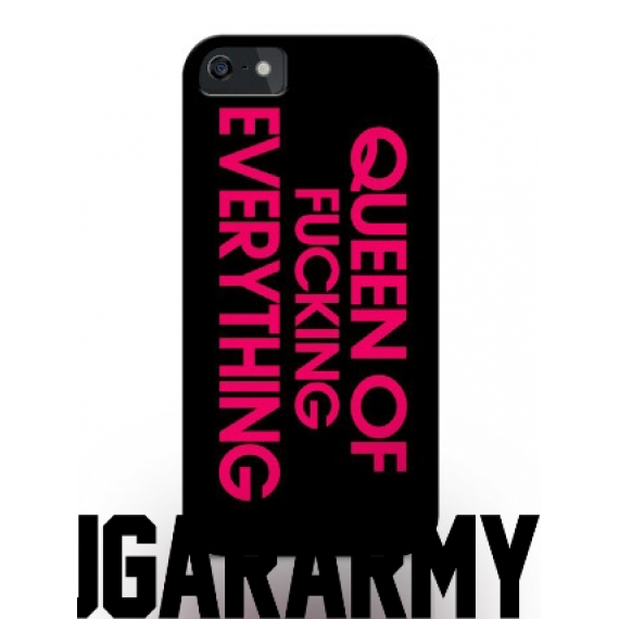 PINK/BLACK Case "Queen of Fucking Everything"