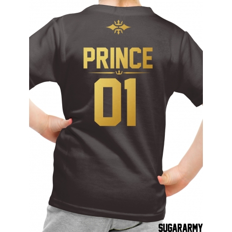 Prince 01 t-shirt with golden letters
