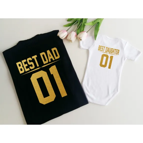 Best Dad and Best Daughter Shirts